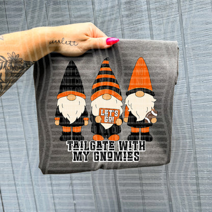 Tailgate with my Gnomies (DROPDOWN Colors)-DTF&UV