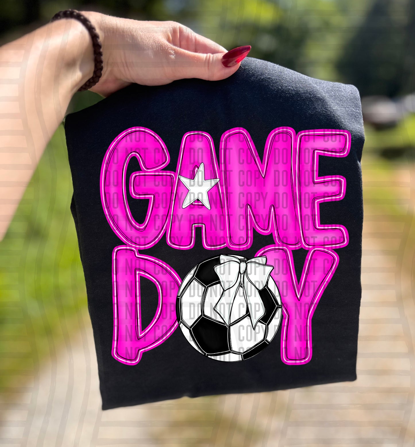 Game day Soccer (DROPDOWN Colors)-DTF&UV