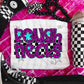 Pink Leopard Neon Mascots (dropdown)-DTF&UV