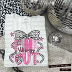 Pink out Silver- (DROPDOWN MASCOT)-DTF&UV
