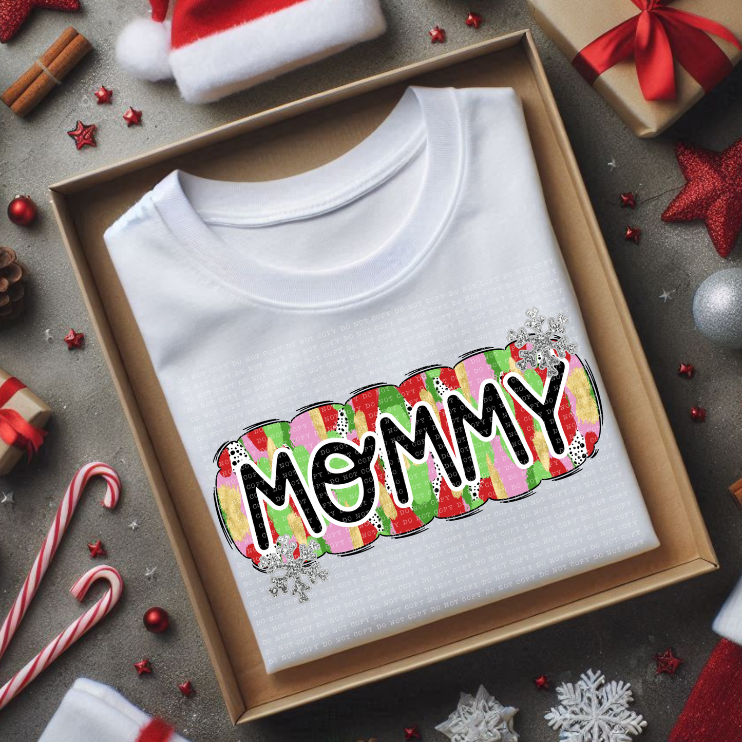 Christmas Paint Names(ALL NAMES IN THIS LISTING- DROPDOWN)-DTF