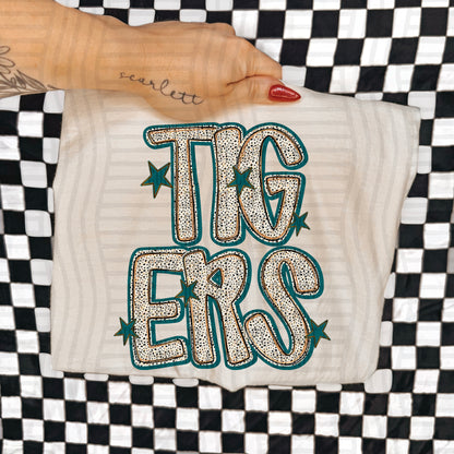 Teal Dotty (DROPDOWN MENU)-DTF&UV