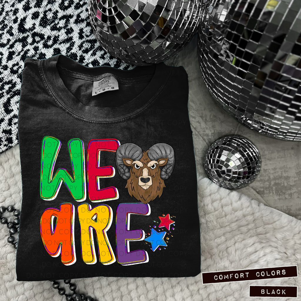 WE ARE MASCOT Heads(dropdown)-DTF
