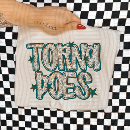 Teal Dotty (DROPDOWN MENU)-DTF&UV