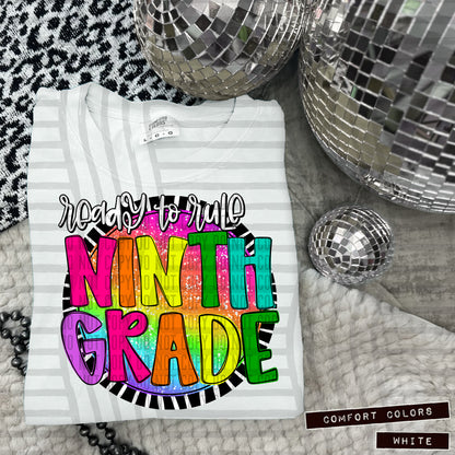 Ready to Rule- (PINK& BLUE Dropdown)- DTF&UV