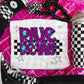 Pink Leopard Neon Mascots (dropdown)-DTF&UV
