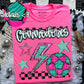 Soccer Bolt Mascots(Dropdown)-DTF