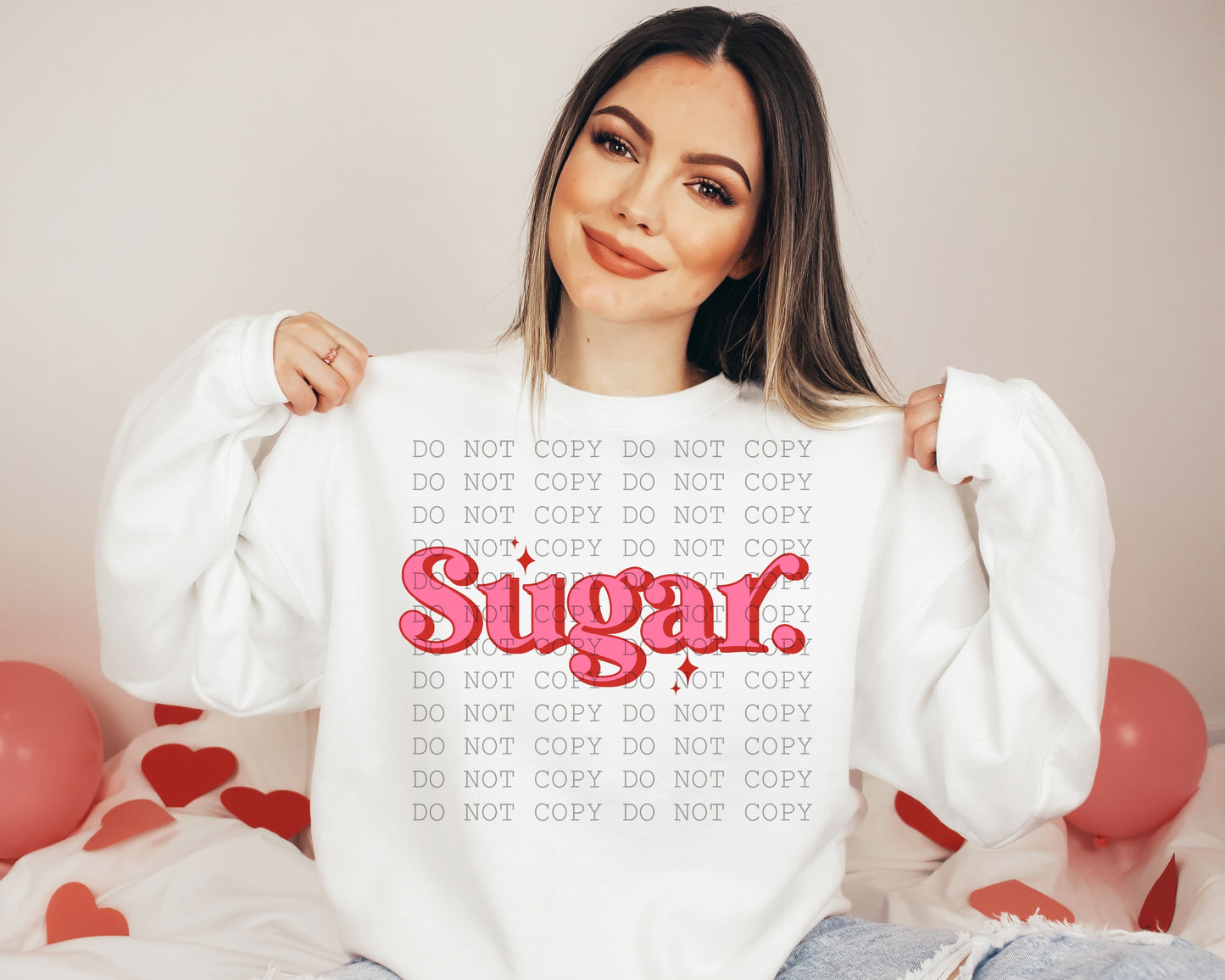 Sugar Pink Retro DTF