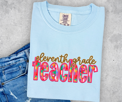 Teacher(All grade levels listed in this listing DROPDOWN)-DTF