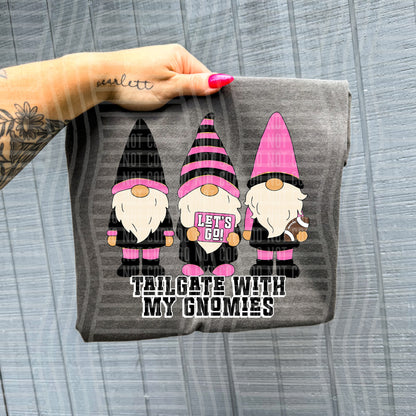 Tailgate with my Gnomies (DROPDOWN Colors)-DTF&UV
