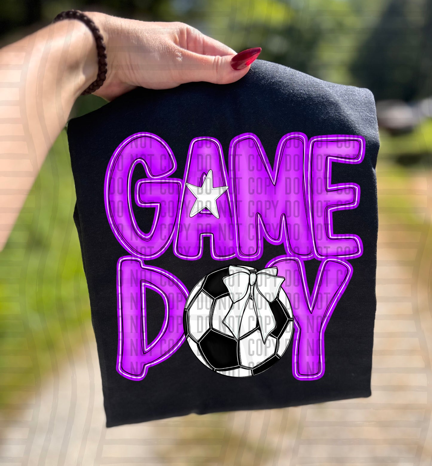 Game day Soccer (DROPDOWN Colors)-DTF&UV