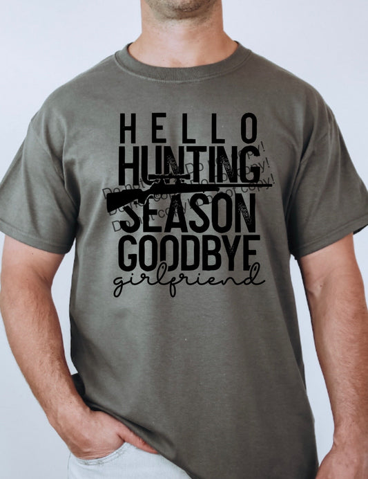 Hello hunting goodbye girlfriend-DTF