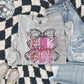 Pink out Gold- (DROPDOWN MASCOT)-DTF&UV