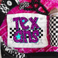 Pink Leopard Neon Mascots (dropdown)-DTF&UV