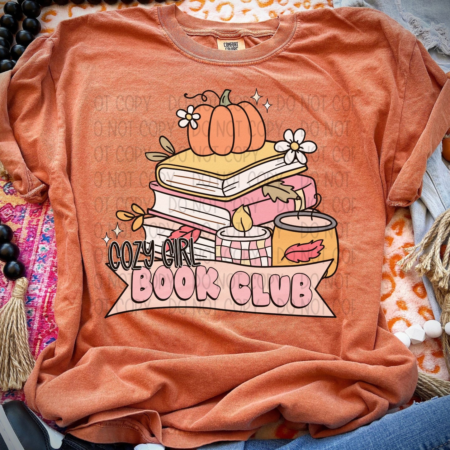 Cozy Girl Book Club-DTF