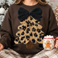 Leopard tree black bow-DTF&UV