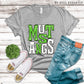 Mustangs Green and White - DTF