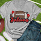 Falcons stars sequin football-DTF