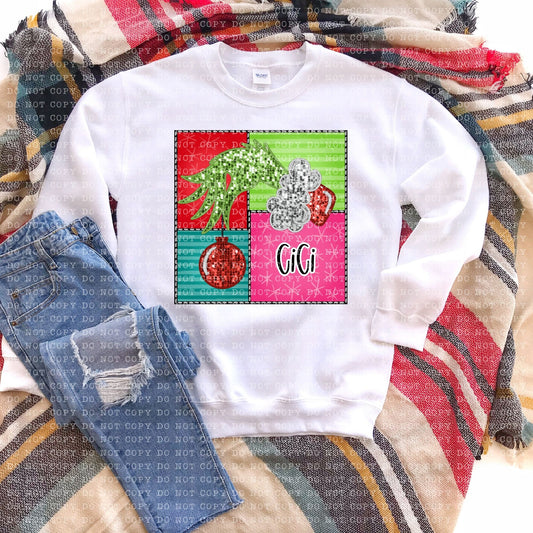 Cici Christmas square-DTF