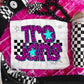 Pink Leopard Neon Mascots (dropdown)-DTF&UV
