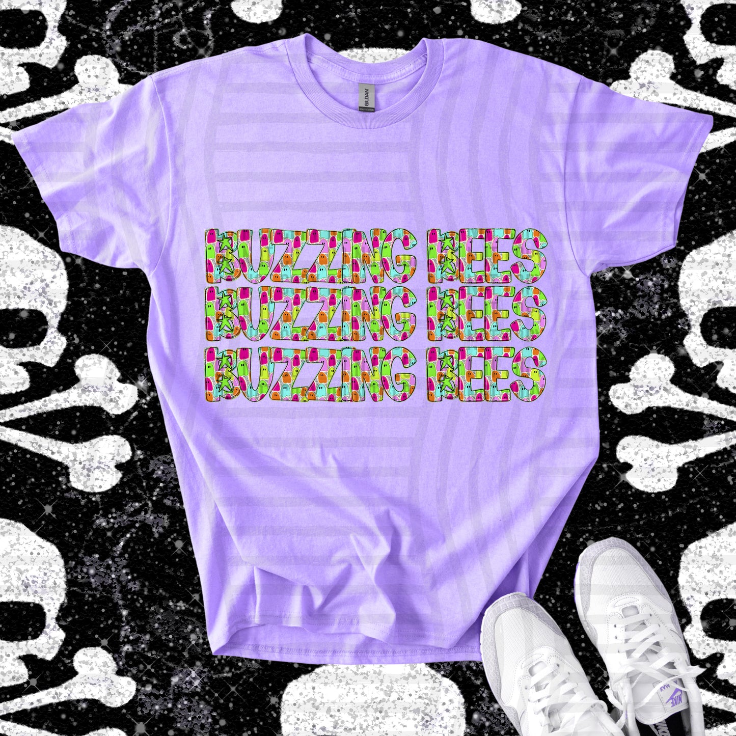Ghosty Girl  CUSTOM: (ANY NAME, ANY MASCOT)-DTF&UV