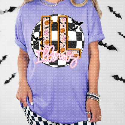 Pumpkin batty STATES (dropdown)-DTF&UV