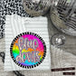 Rainbow Splatter Rounds(Dropdown)- DTF&UV