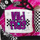 Pink Leopard Neon Mascots (dropdown)-DTF&UV