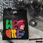 WE ARE MASCOT Heads(dropdown)-DTF