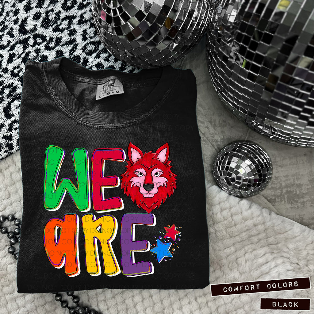 WE ARE MASCOT Heads(dropdown)-DTF