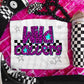 Pink Leopard Neon Mascots (dropdown)-DTF&UV