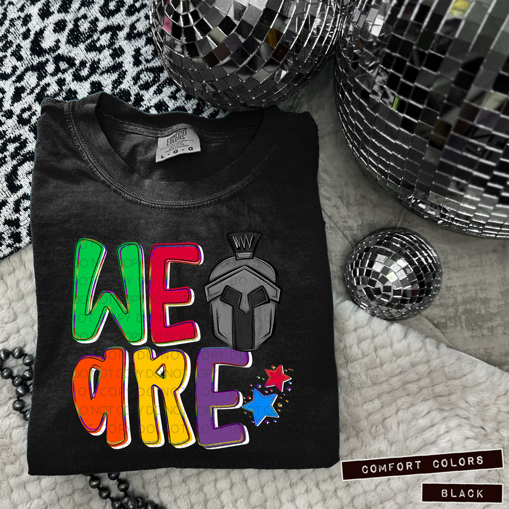 WE ARE MASCOT Heads(dropdown)-DTF