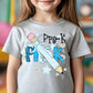 Pencil Bows Blue&Pink (Dropdown)- DTF&UV
