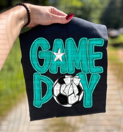 Game day Soccer (DROPDOWN Colors)-DTF&UV