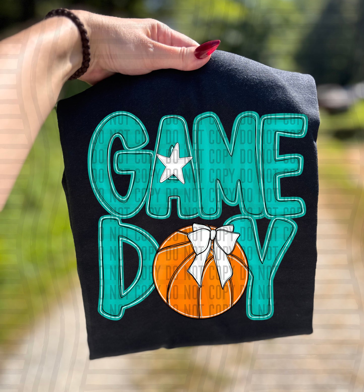Game day Basketball (DROPDOWN Colors)-DTF&UV