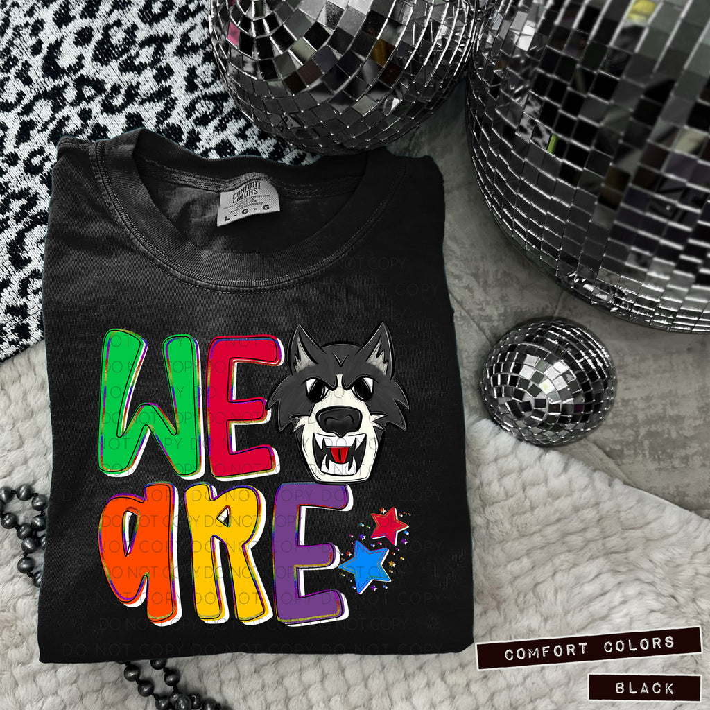 WE ARE MASCOT Heads(dropdown)-DTF