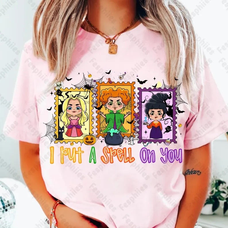 I put a spell on you Halloween witches-DTF&UV