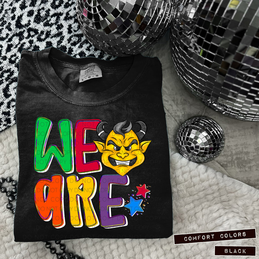 WE ARE MASCOT Heads(dropdown)-DTF