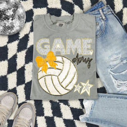Game day Volleyball(all colors in dropdown)-DTF