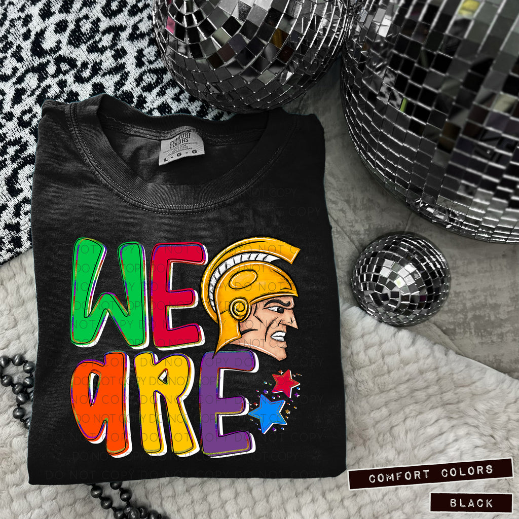 WE ARE MASCOT Heads(dropdown)-DTF