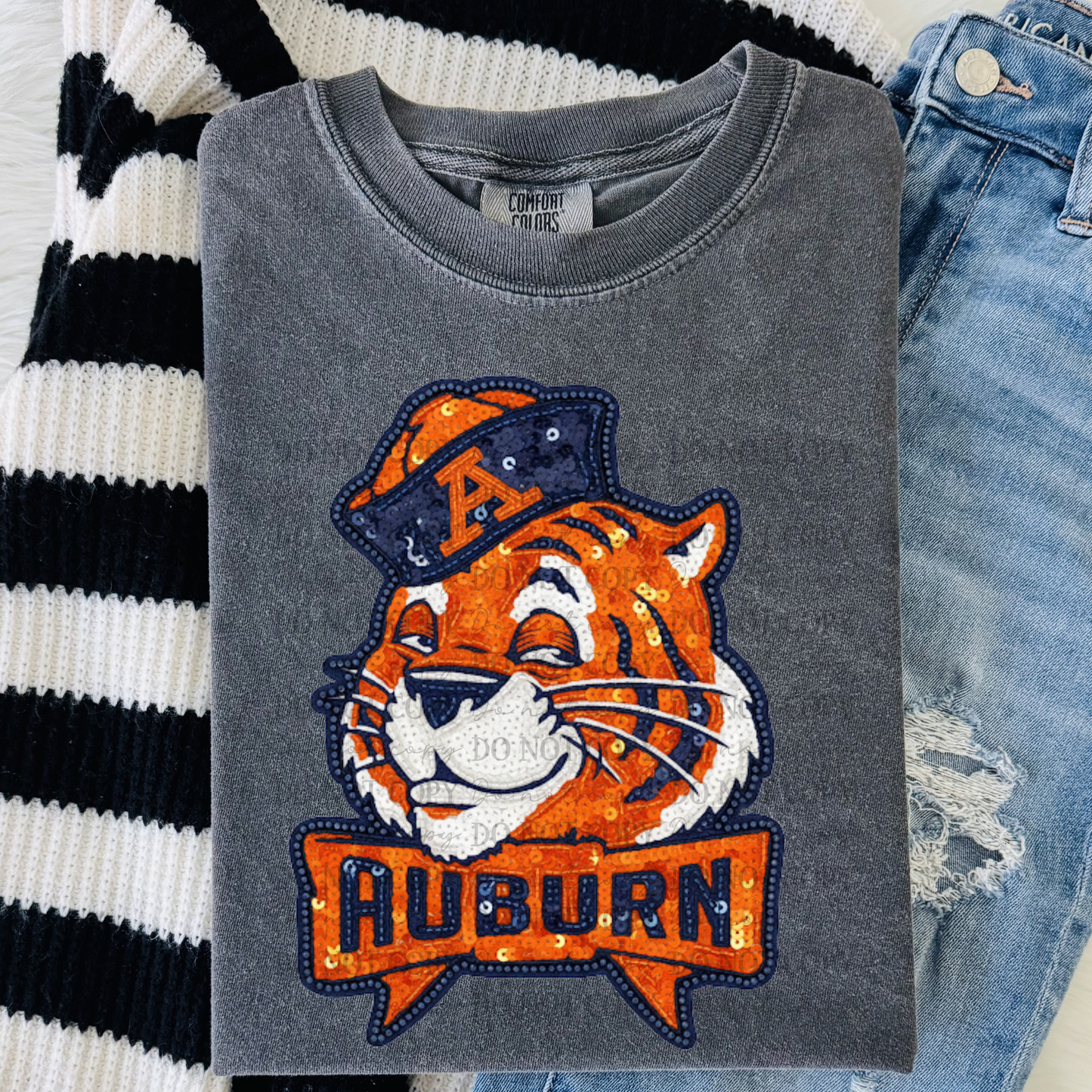 Faux Sequin Mascots(dropdown)- DTF&UV