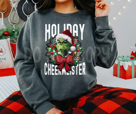 Holiday cheermister-White-DTF