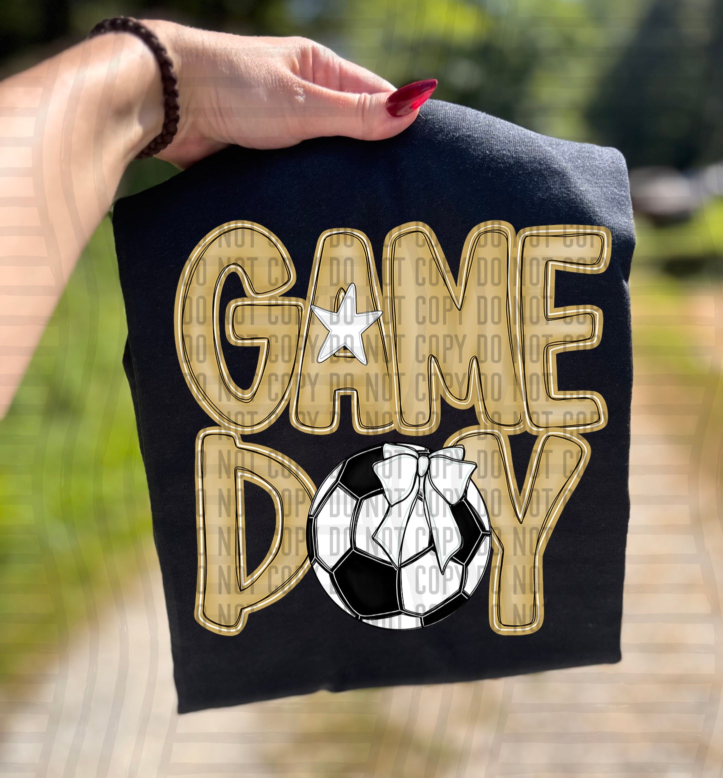 Game day Soccer (DROPDOWN Colors)-DTF&UV