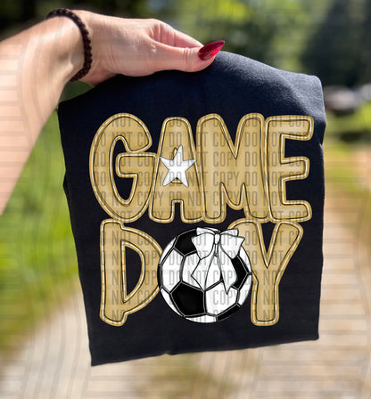 Game day Soccer (DROPDOWN Colors)-DTF&UV