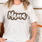 Mama leopard appliqué-DTF
