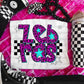 Pink Leopard Neon Mascots (dropdown)-DTF&UV