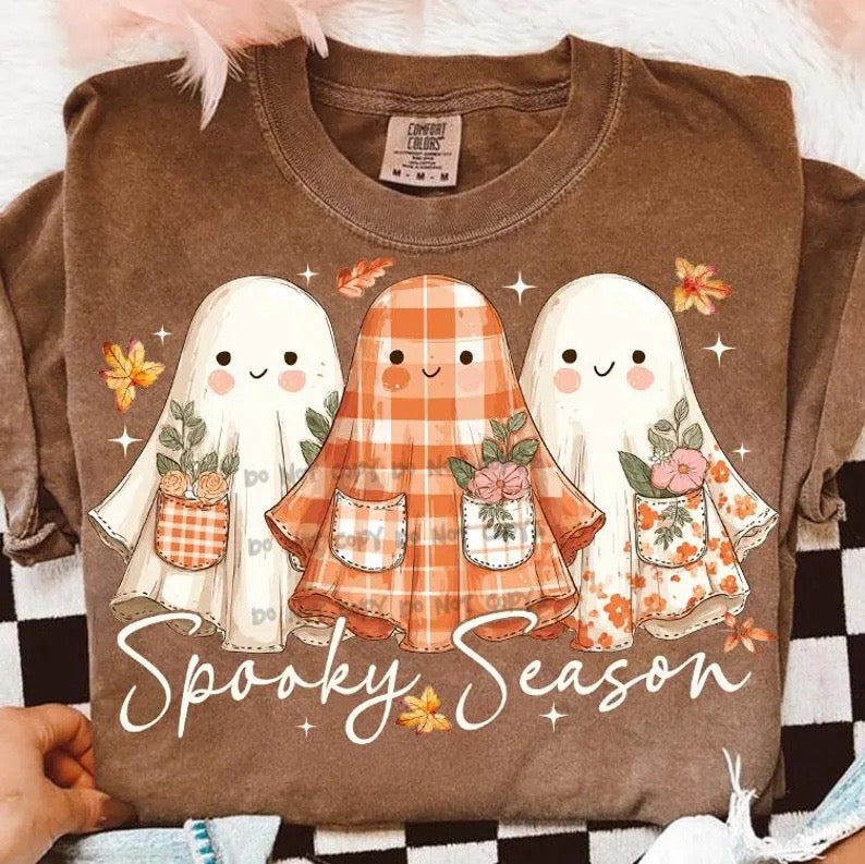 Spooky season ghosts-DTF&UV