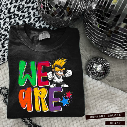 WE ARE MASCOT Heads(dropdown)-DTF