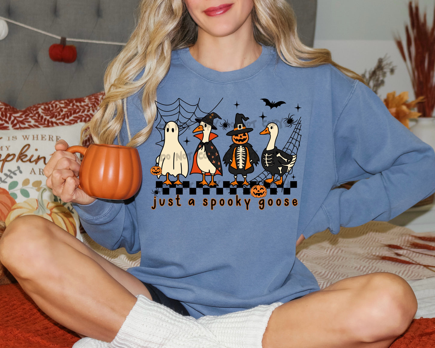 Just a spooky goose -DTF&UV