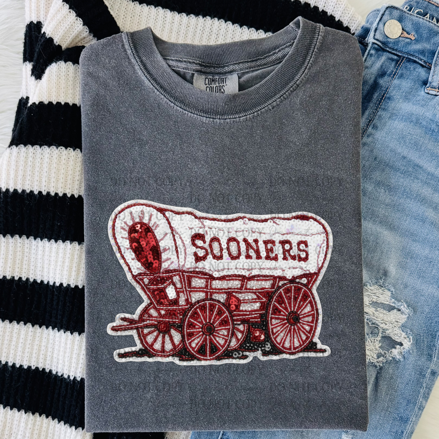 Faux Sequin Mascots(dropdown)- DTF&UV